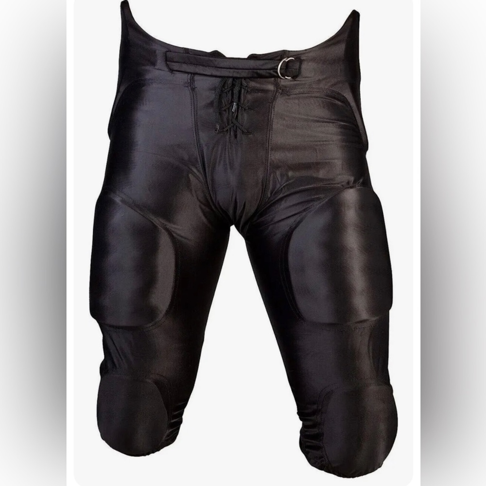 NWT Cramer Football Pants, 7 Pad, Youth Kids Boys Large Black, Style Dazzle